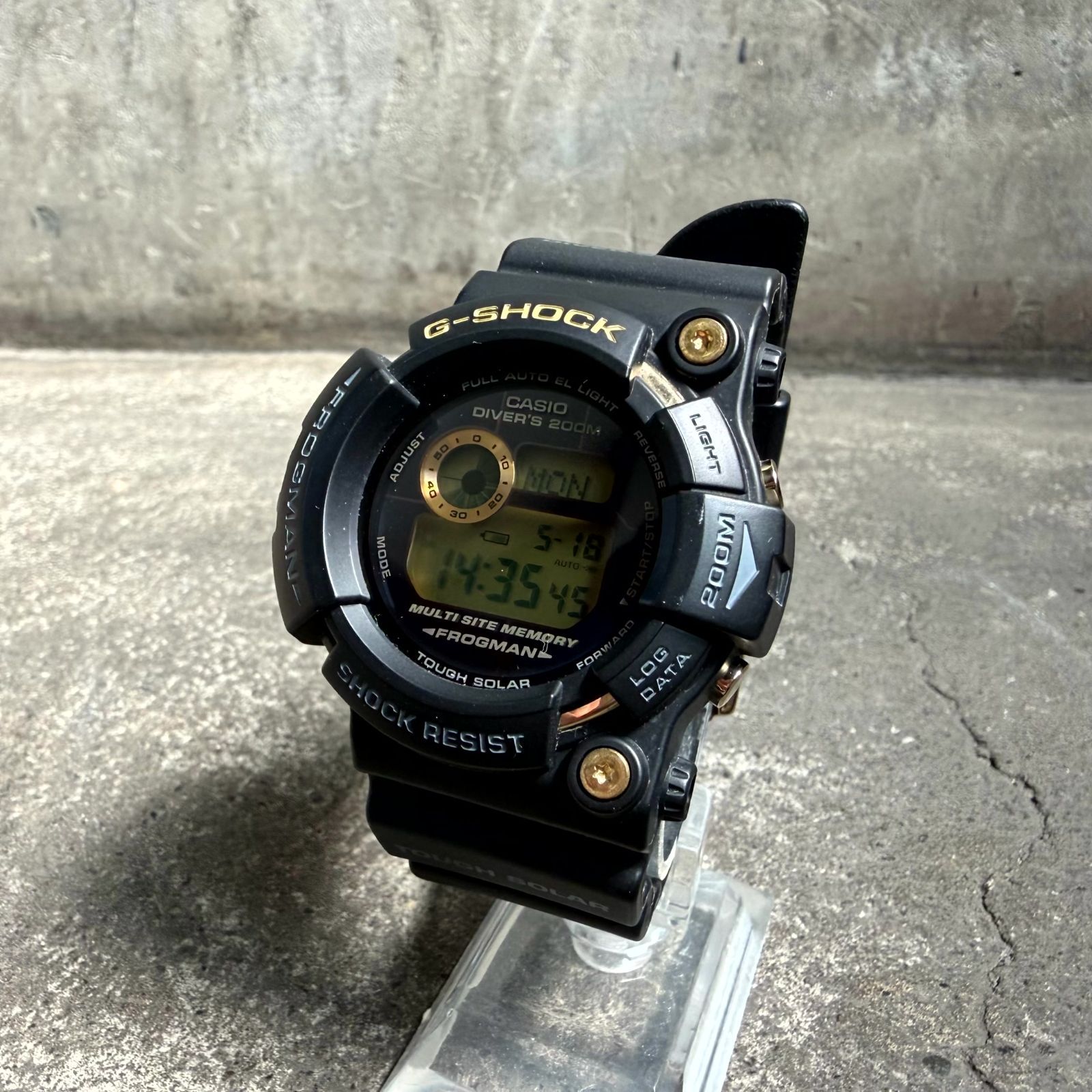 G-SHOCK MASTER OF G SEA FROGMAN 25周年記念 Dawn Black タフソーラー