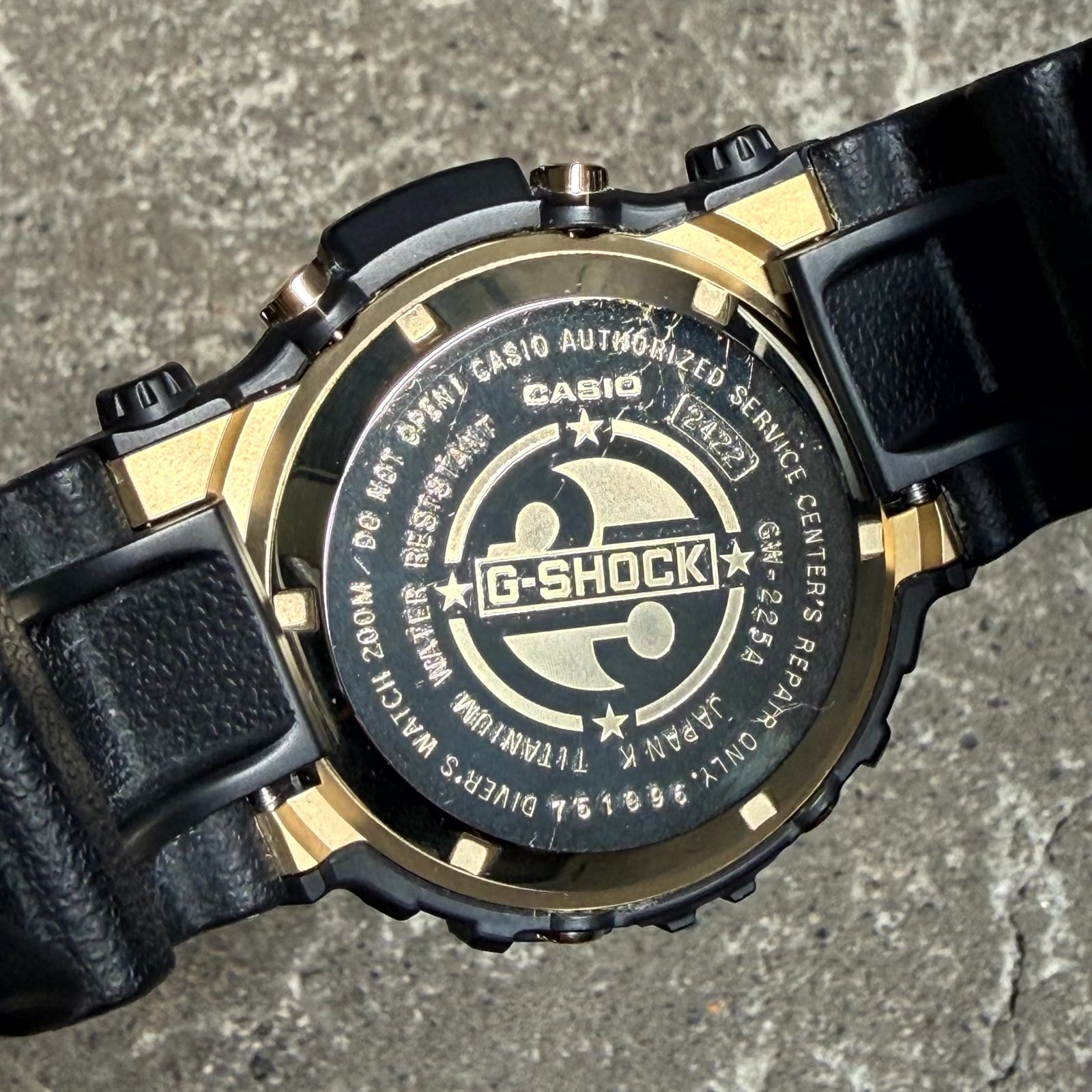 G-SHOCK MASTER OF G SEA FROGMAN 25周年記念 Dawn Black タフソーラー