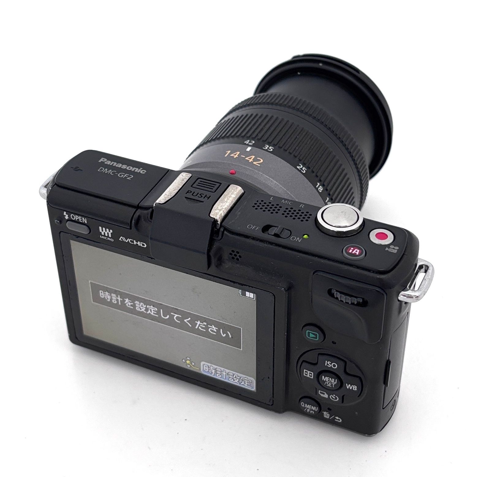 パナソニック】Panasonic LUMIX DMC-GF2 ミラーレス一眼 デジタル 
