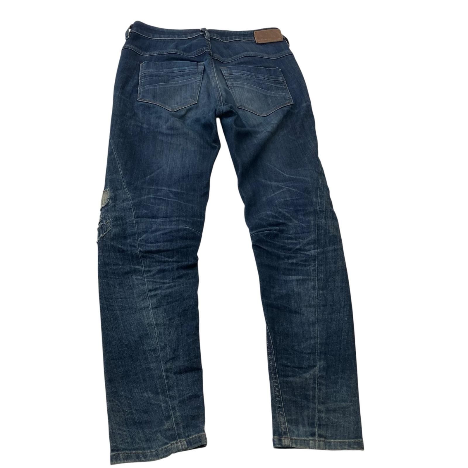 199990 DIESEL ディーゼル Size24 ダメージ加工　デニム　ストレッチ WASH0854T STRETCH ネイビー レディース