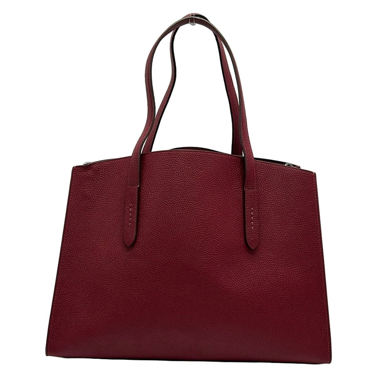 COACH(コーチ) トートバッグ - 38616 ボルドー レザー - メルカリ