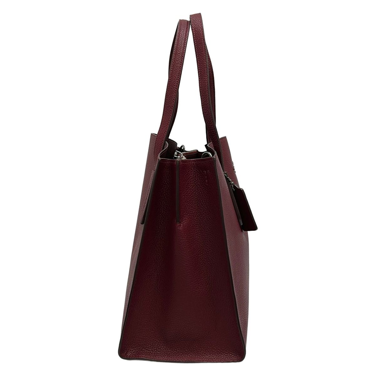 COACH(コーチ) トートバッグ - 38616 ボルドー レザー - メルカリ