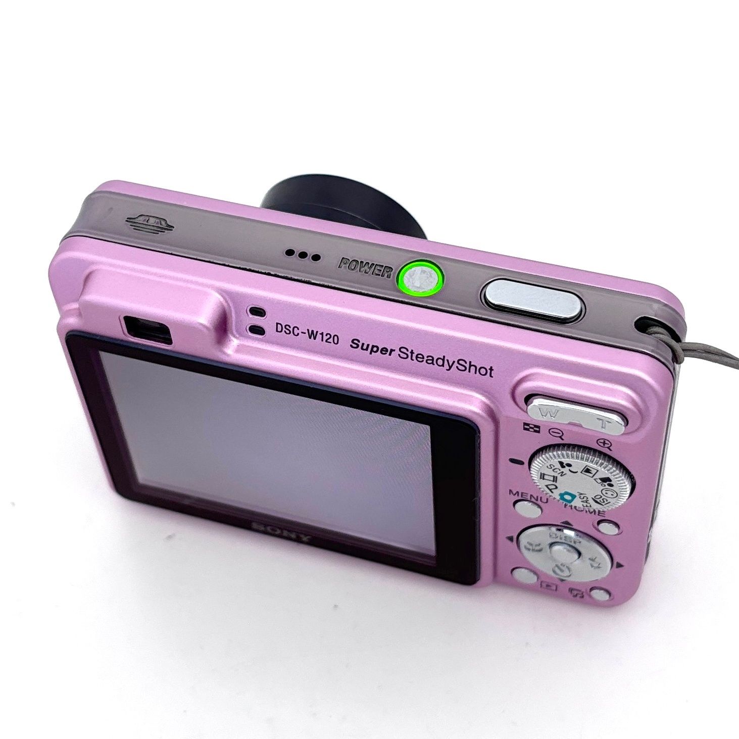 ソニー】SONY Cyber-shot DSC-W120 ピンク デジタルカメラ +