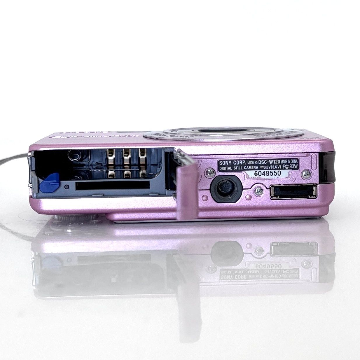 ソニー】SONY Cyber-shot DSC-W120 ピンク デジタルカメラ +