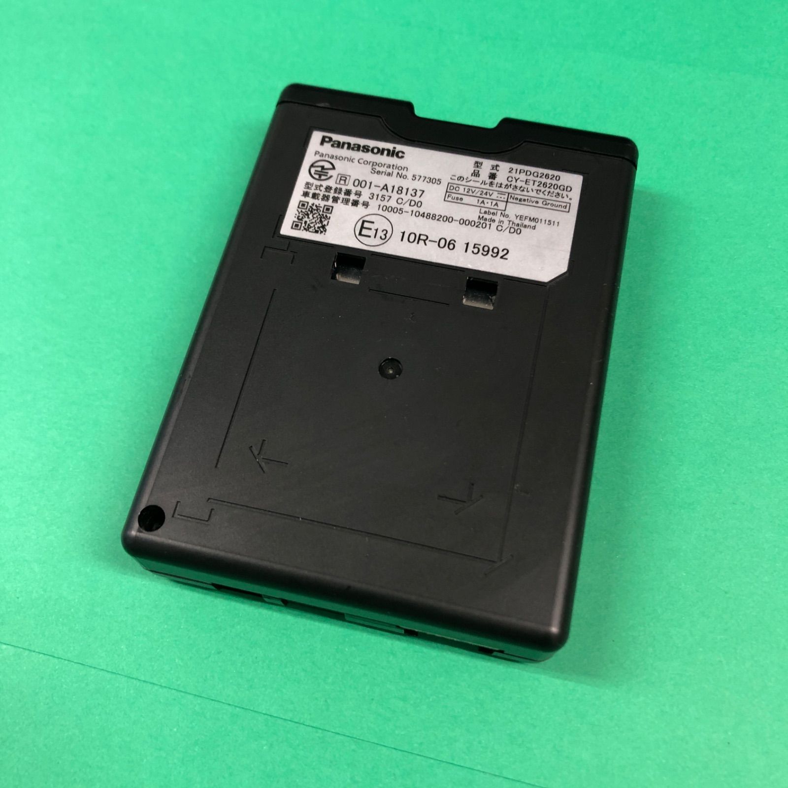パナソニック ETC2.0 CY-ET2620GD 軽自動車登録 アンテナ分離型 音声