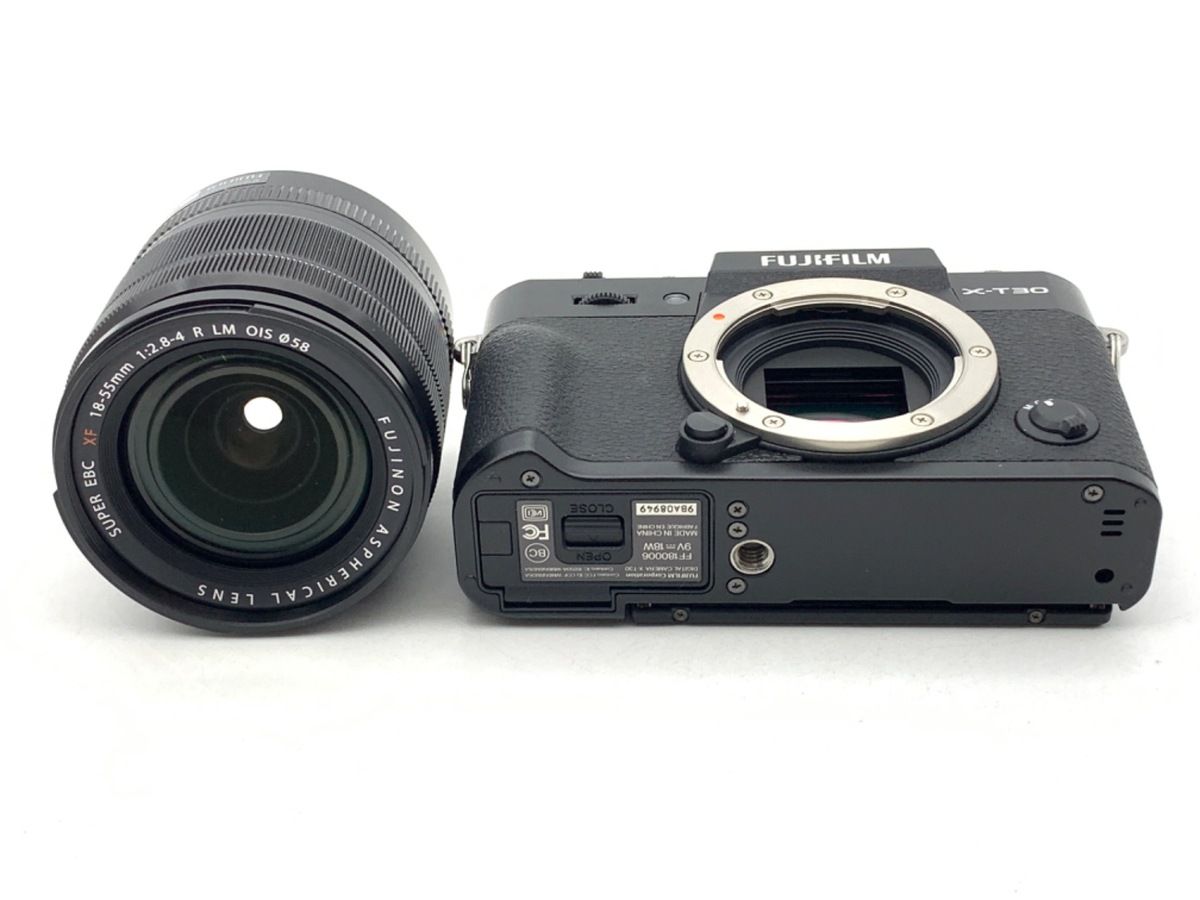 中古】 【良品】 フジフイルム X-T30 XF18-55mmレンズキット ブラック