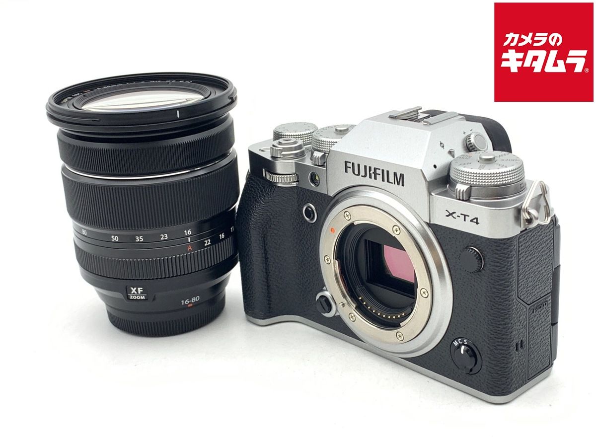 【中古】 【並品】 フジフイルム X-T4 レンズキット シルバー