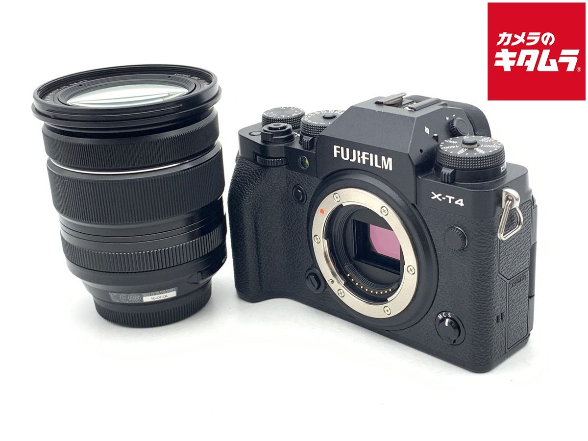 【中古】 【並品】 フジフイルム X-T4 レンズキット ブラック