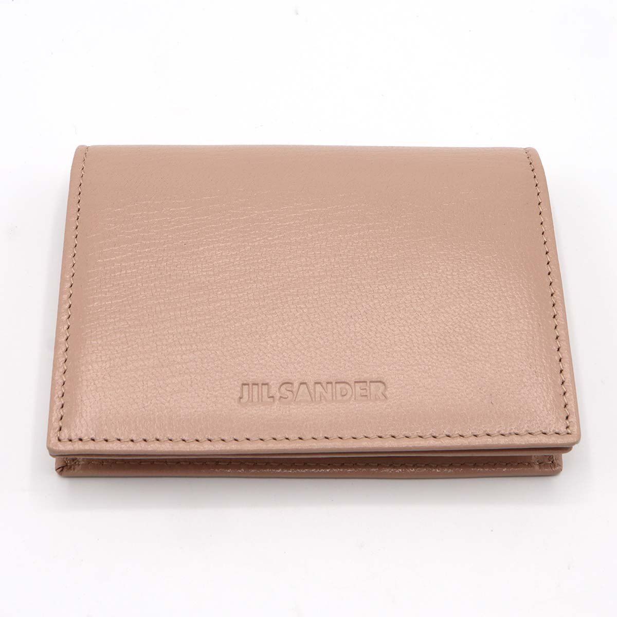 JIL SANDER ジルサンダー カードケース ピンクベージュ 名刺入れ 箱袋