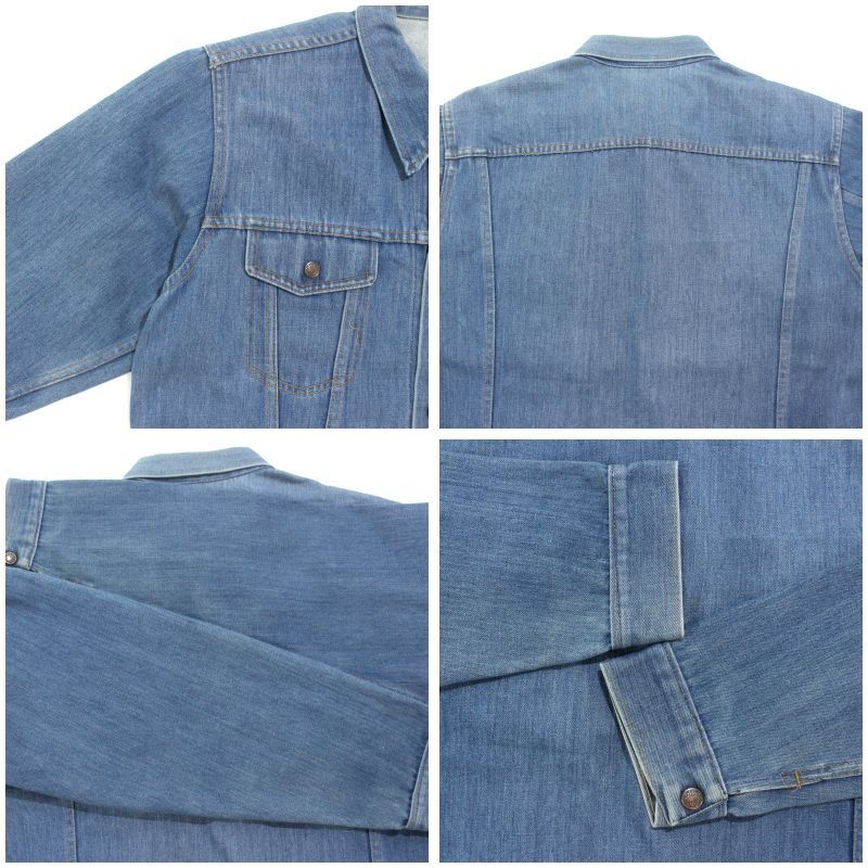 70s vintage トラッカー デニムジャケット メンズ XLサイズ相当 ビッグ