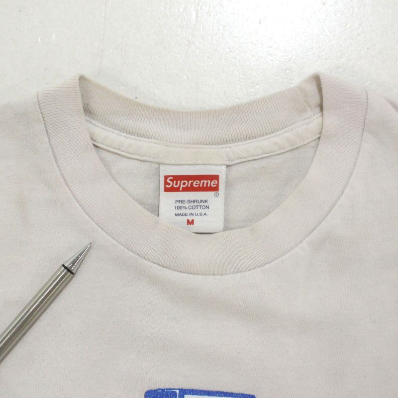00s USA製 Supreme 18AW Pay phone 半袖Tシャツ メンズ 表記Mサイズ 