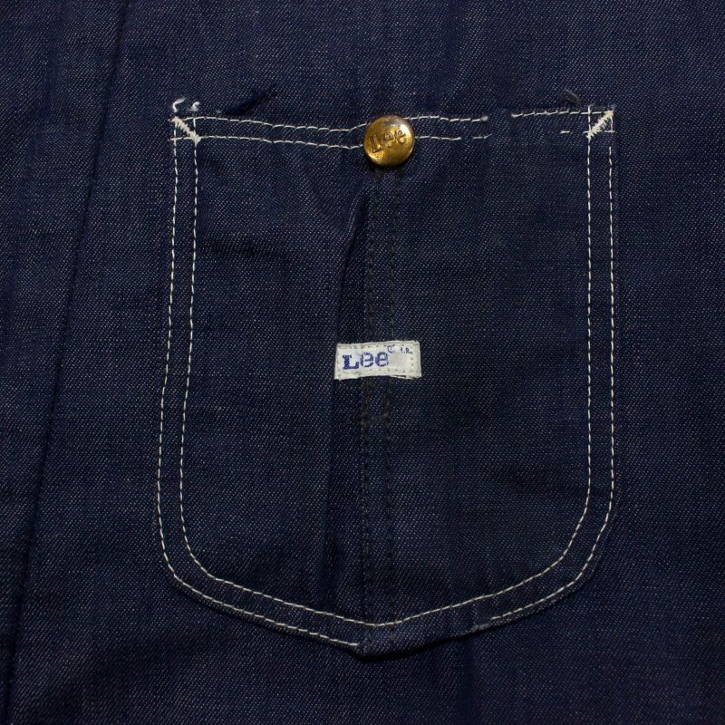 70s USA製 vintage Lee 81-LJ 裏地ブランケット カバーオール メンズ