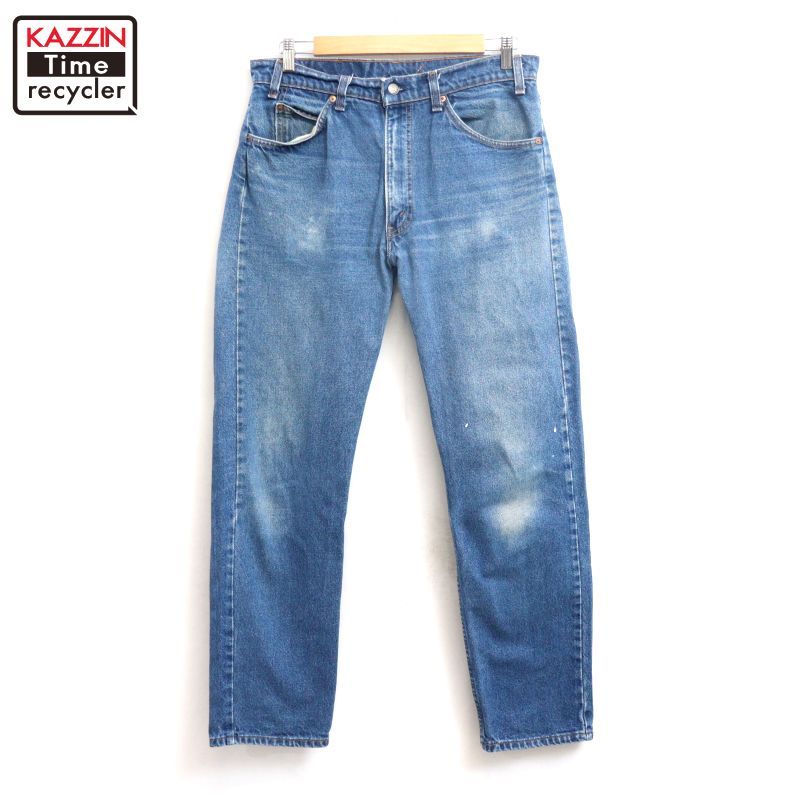 80s USA製 vintage Levi's 20505 デニムパンツ メンズ 表記W34 L32サイズ