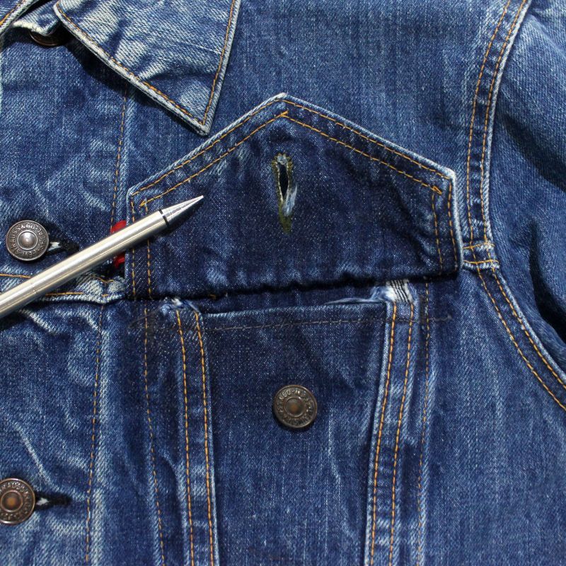 70s USA製 vintage Levi's 70505 ケアタグ デニムジャケット メンズ