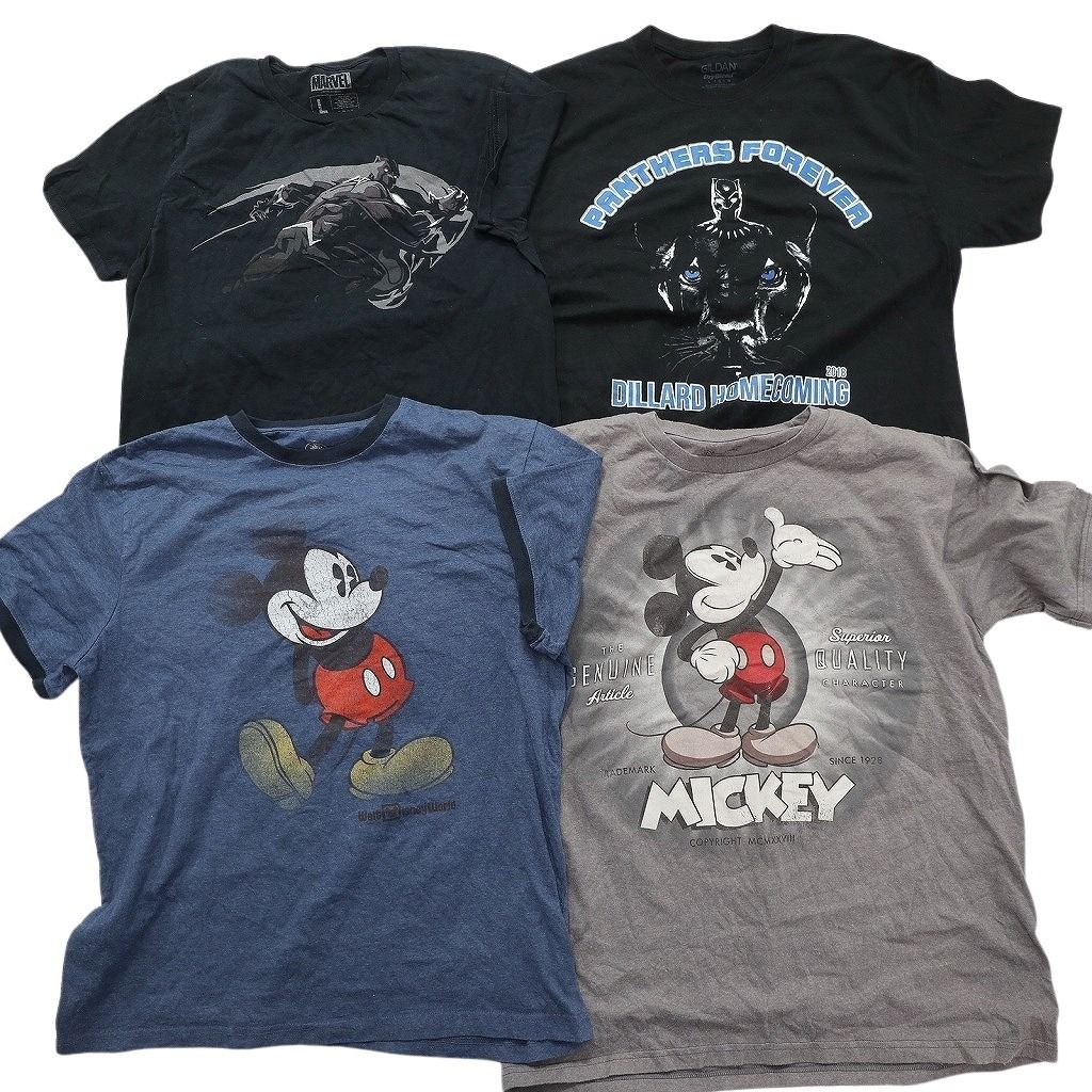 古着卸 まとめ売り キャラクター Tシャツ 16枚セット ( メンズ L ) ディズニー マーベル スティッチ キャプテンアメリカ 中古 古着 NE8053 古着卸 まとめ売り キャラクター Tシャツ 16枚セット ( メンズ L ) ディズニー マーベル スティッチ キャプテンアメリカ 中古 古着 NE8053