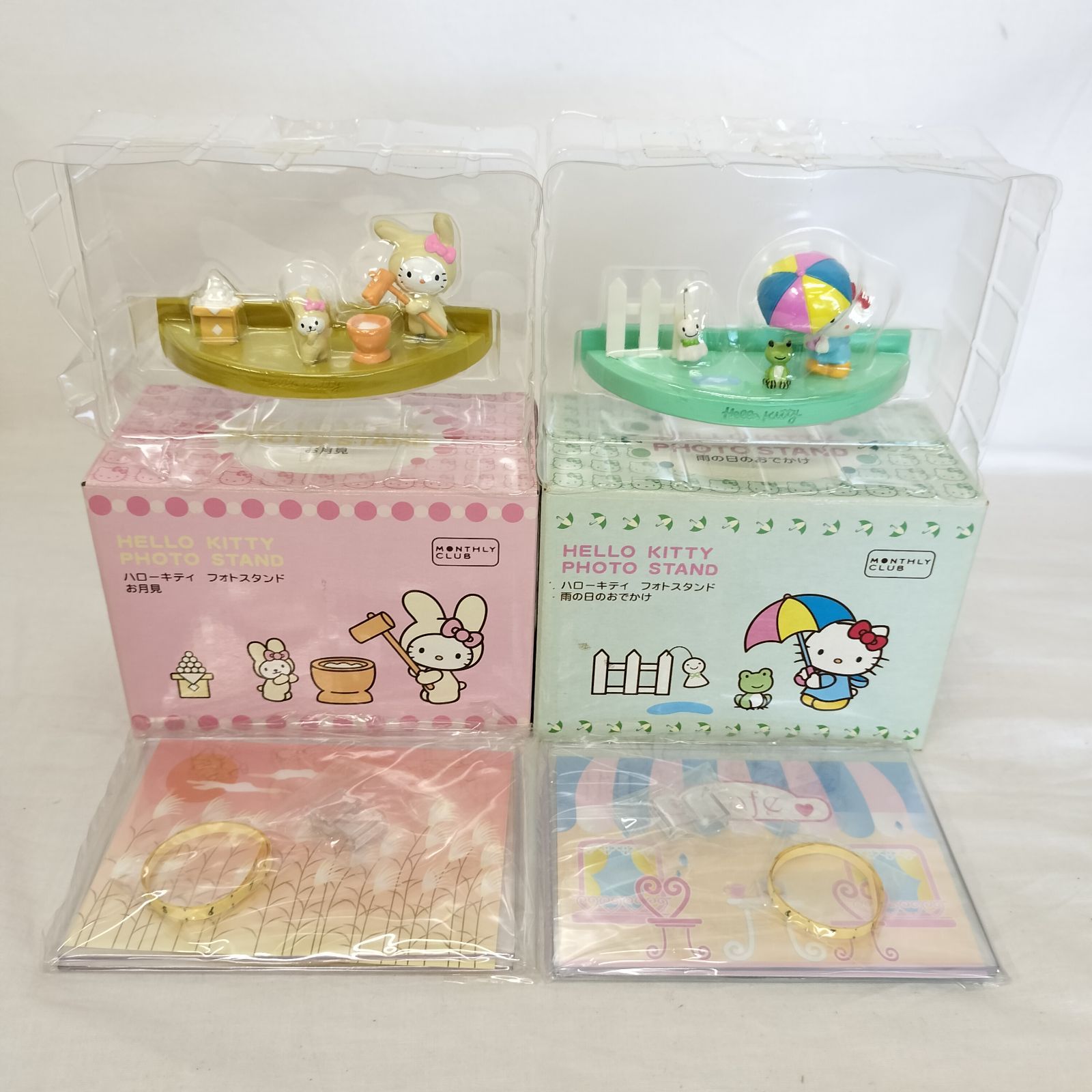 美品】ハローキティ フォトスタンド マンスリーカレンダー サンリオ