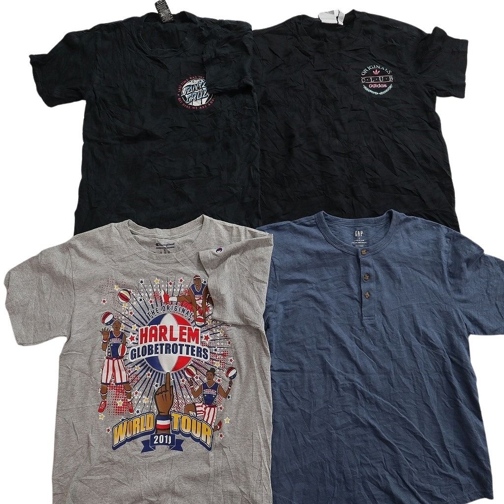 古着卸 まとめ売り ブランドMIX Tシャツ 16枚セット ( メンズ S ) GAP カーハート ホリスター ナイキ チャンピオン 中古 古着 NE8062