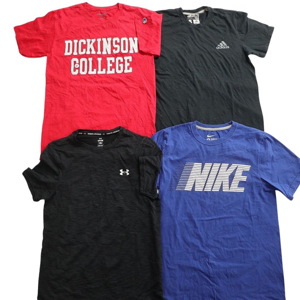 古着卸 まとめ売り ブランドMIX Tシャツ 16枚セット ( メンズ S ) GAP カーハート ホリスター ナイキ チャンピオン 中古 古着 NE8062