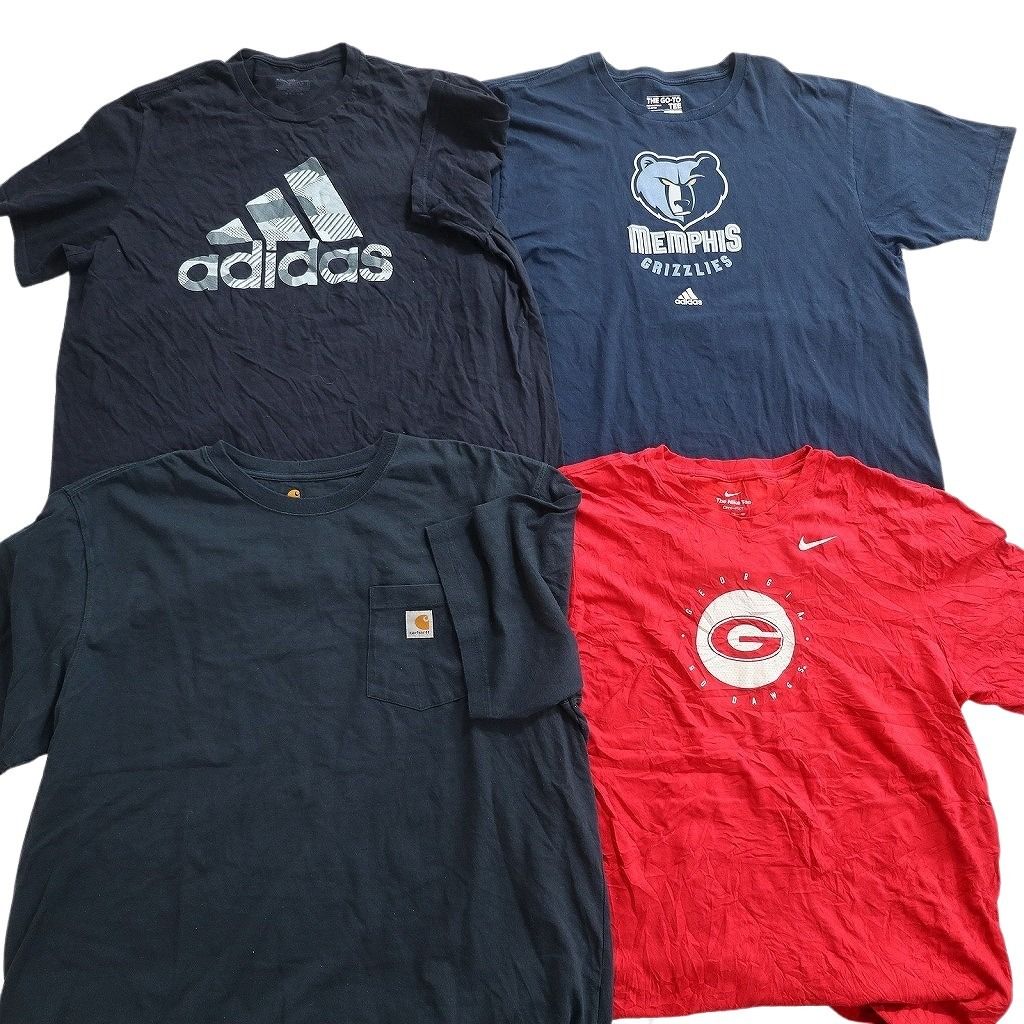 古着卸 まとめ売り ブランドMIX Tシャツ 16枚セット ( メンズ 2XL/3XL/4XL ) カーハート ジョーダン ナイキ アディダス 中古 古着 NE8063 古着卸 まとめ売り ブランドMIX Tシャツ 16枚セット ( メンズ 2XL/3XL/4XL ) カーハート ジョーダン ナイキ アディダス 中古 古着 NE8063
