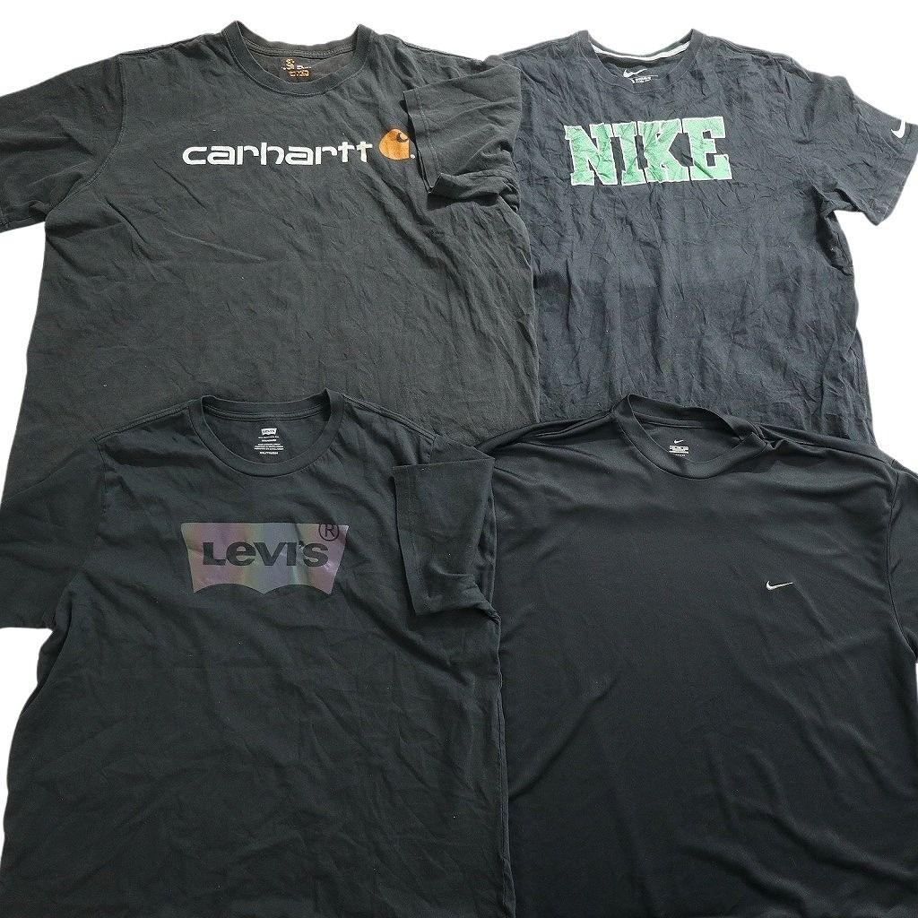 古着卸 まとめ売り ブランドMIX Tシャツ 16枚セット ( メンズ 2XL ) カーハート ディッキーズ リーバイス ナイキ プーマ 中古 古着 NE8064
