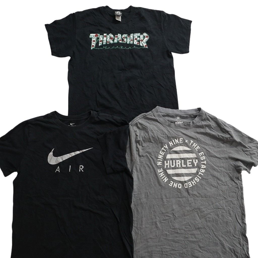 古着卸 まとめ売り ブランドMIX Tシャツ 14枚セット ( メンズ M ) コロンビア スラッシャー リーバイス ナイキ VANS 中古 古着 NE8066