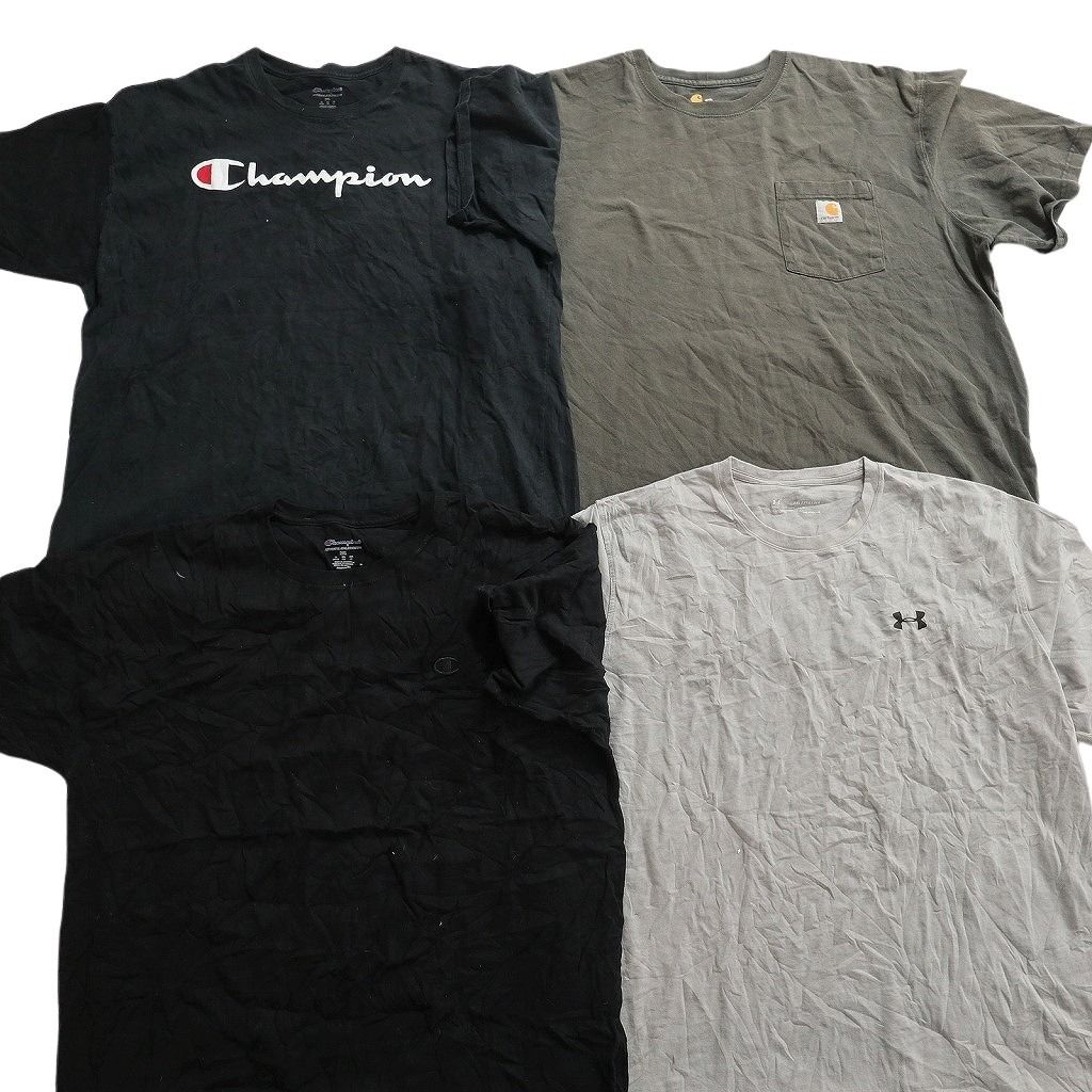古着卸 まとめ売り ブランドMIX Tシャツ 16枚セット ( メンズ 2XL ) カーハート コロンビア ナイキ チャンピオン プーマ 中古 古着 NE8067