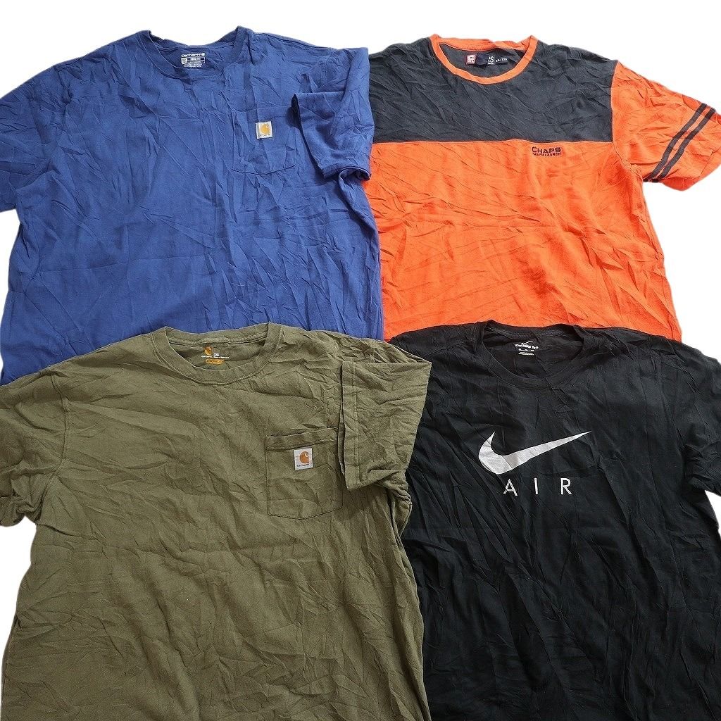 古着卸 まとめ売り ブランドMIX Tシャツ 16枚セット ( メンズ 2XL ) カーハート コロンビア ナイキ チャンピオン プーマ 中古 古着 NE8067