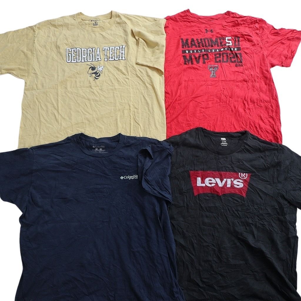 古着卸 まとめ ブランドMIX Tシャツ 16枚セット ( メンズ XL/2XL ) コロンビア リーバイス オールドネイビー ジョーダン 中古 古着 NE8068
