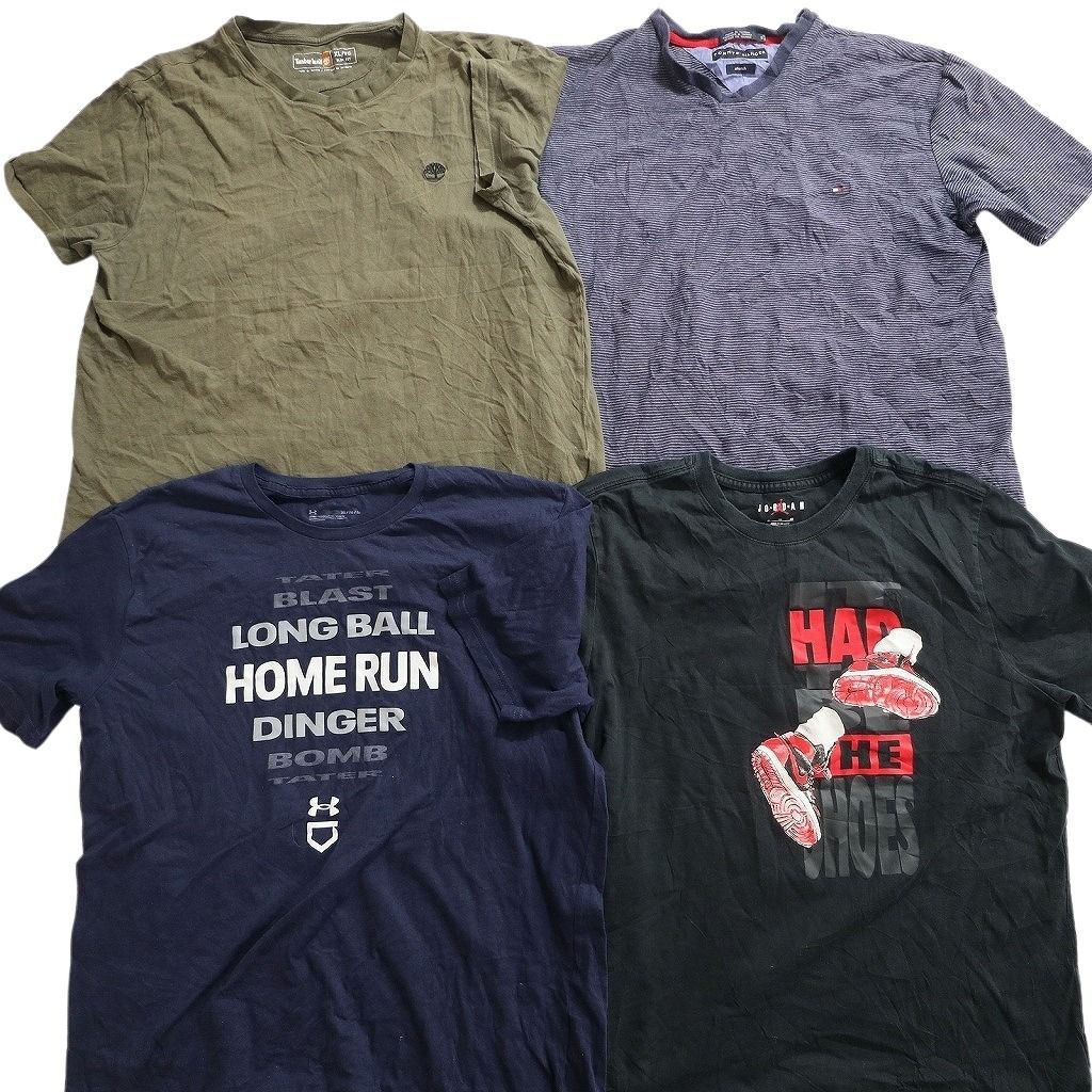 古着卸 まとめ ブランドMIX Tシャツ 16枚セット ( メンズ XL/2XL ) コロンビア リーバイス オールドネイビー ジョーダン 中古 古着 NE8068