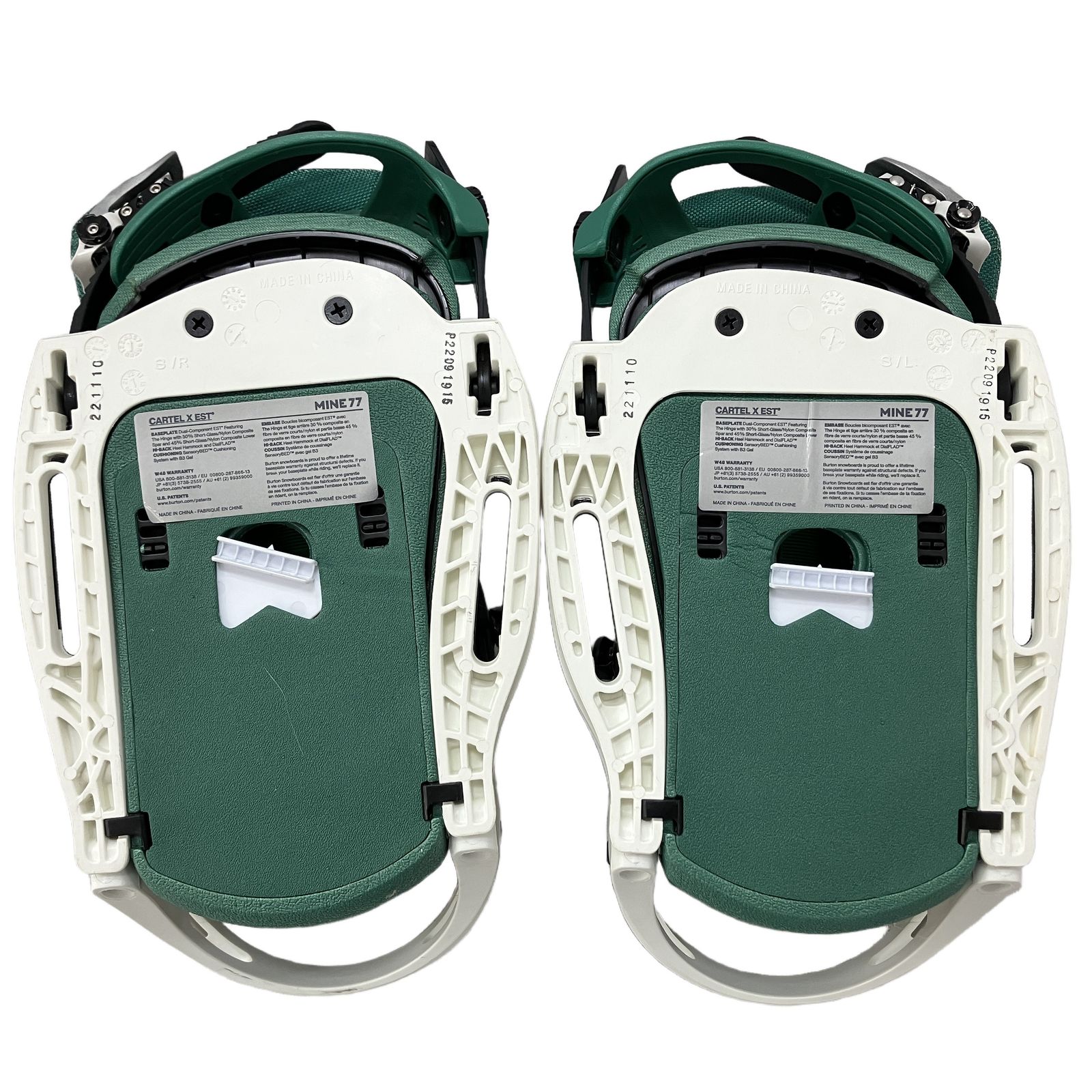 Burton MINE77 x Underberg カーテル X EST バインディング 限定品