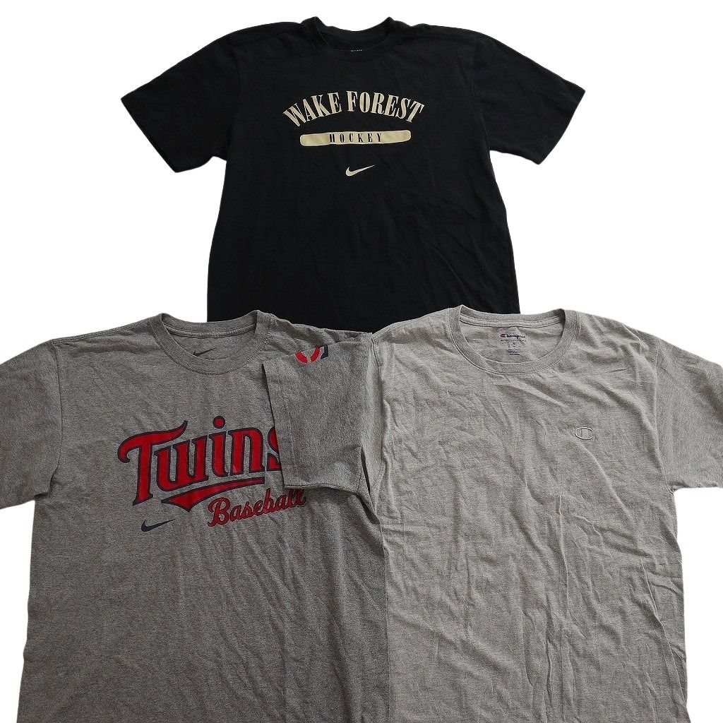 古着卸 まとめ ブランドMIX Tシャツ 14枚セット ( メンズ M ) コロンビア ジョーダン ナイキ チャンピオン アディダス 中古 古着 NE8070