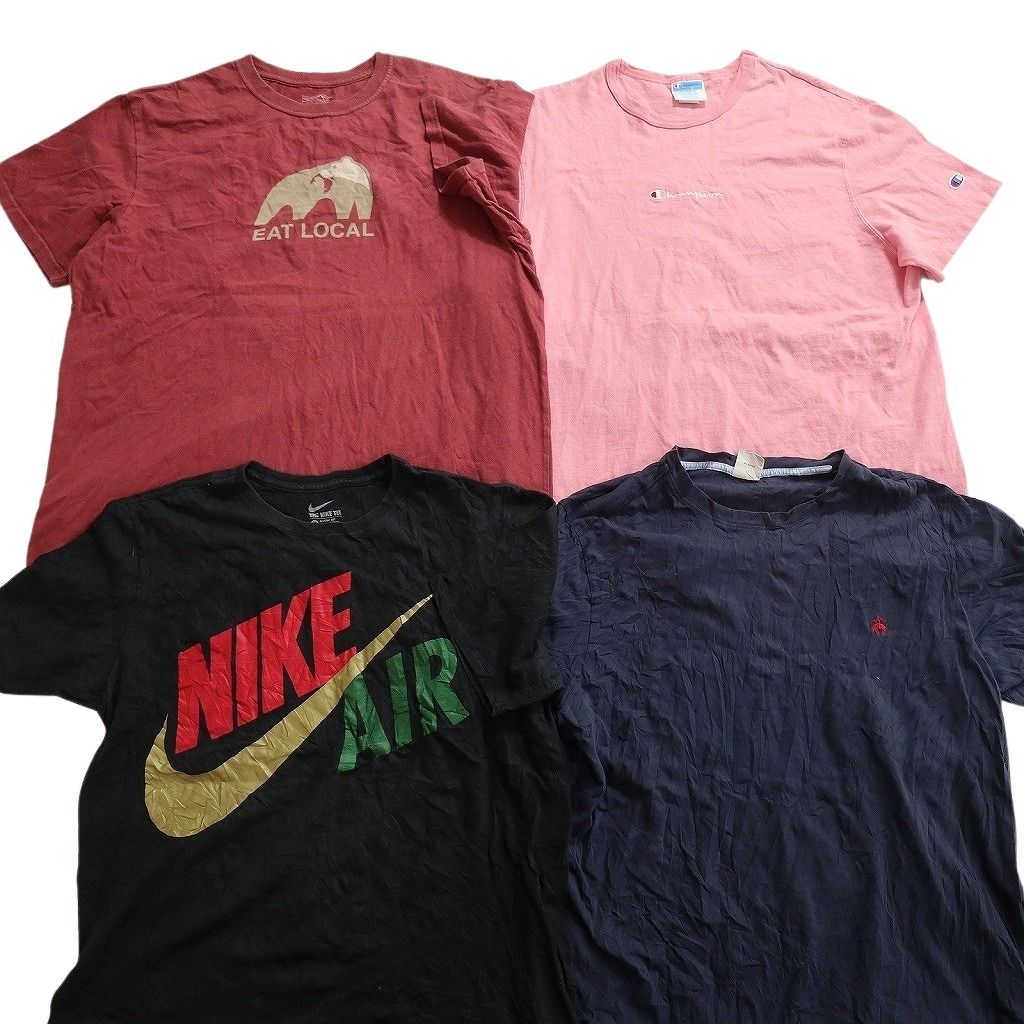 古着卸 まとめ ブランドMIX Tシャツ 16枚セット ( メンズ XL ) パタゴニア コロンビア シュプリーム オールドネイビー 中古 古着 NE8072
