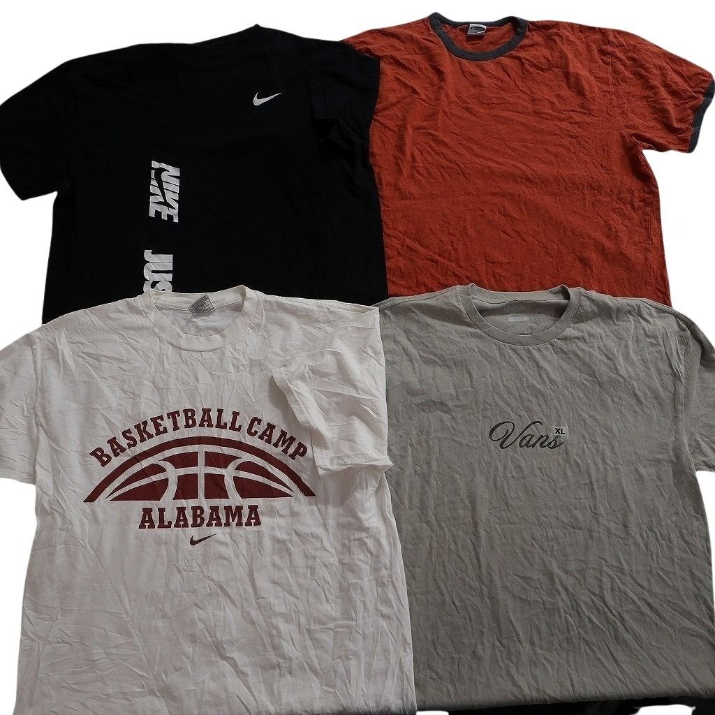 古着卸 まとめ売り ブランドMIX Tシャツ 15枚セット ( メンズ L/XL ) ノースフェイス カーハート オールドネイビー 中古 古着 NE8073 古着卸 まとめ売り ブランドMIX Tシャツ 15枚セット ( メンズ L/XL ) ノースフェイス カーハート オールドネイビー 中古 古着 NE8073