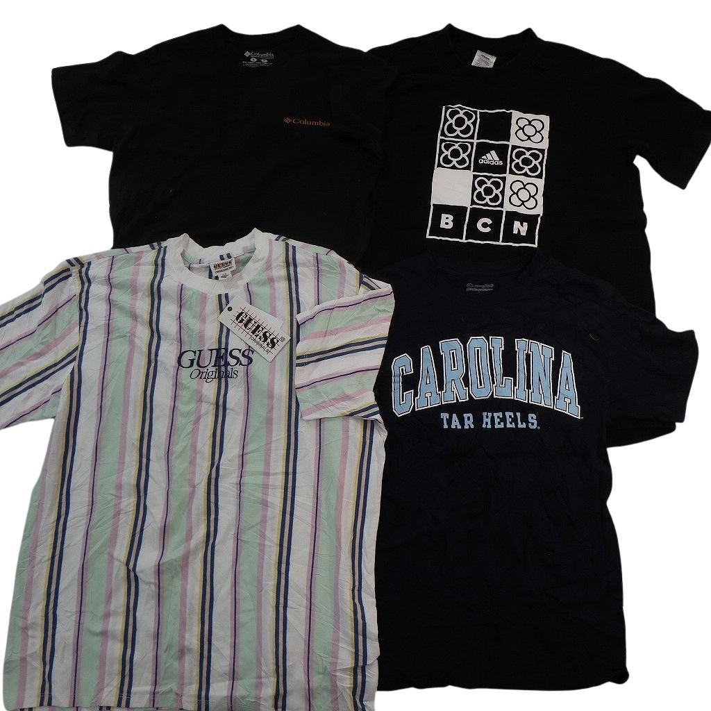 古着卸 まとめ売り ブランドMIX Tシャツ 16枚セット ( メンズ S ) コロンビア スラッシャー ナイキ アディダス 中古 古着 NE8082
