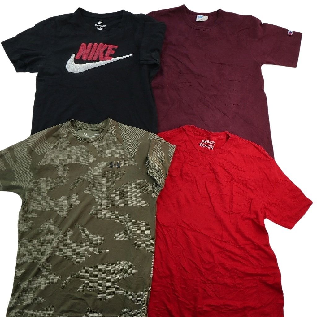 古着卸 まとめ売り ブランドMIX Tシャツ 16枚セット ( メンズ S ) コロンビア スラッシャー ナイキ アディダス 中古 古着 NE8082