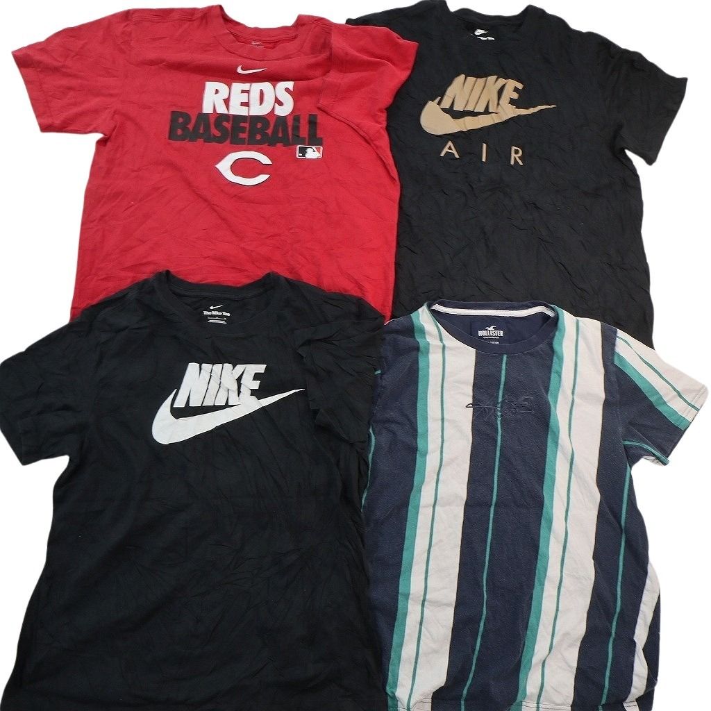 古着卸 まとめ売り ブランドMIX Tシャツ 15枚セット ( メンズ L ) オールドネイビー ナイキ ホリスター チャンピオン 中古 古着 NE8085