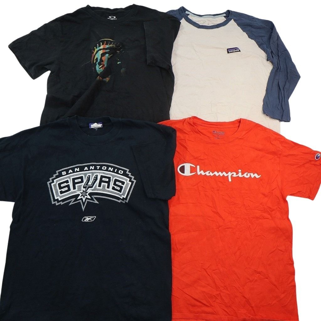 古着卸 まとめ売り ブランドMIX Tシャツ 16枚セット ( メンズ M ) コロンビア オークリー スラッシャー ナイキ 中古 古着 NE8088 古着卸 まとめ売り ブランドMIX Tシャツ 16枚セット ( メンズ M ) コロンビア オークリー スラッシャー ナイキ 中古 古着 NE8088