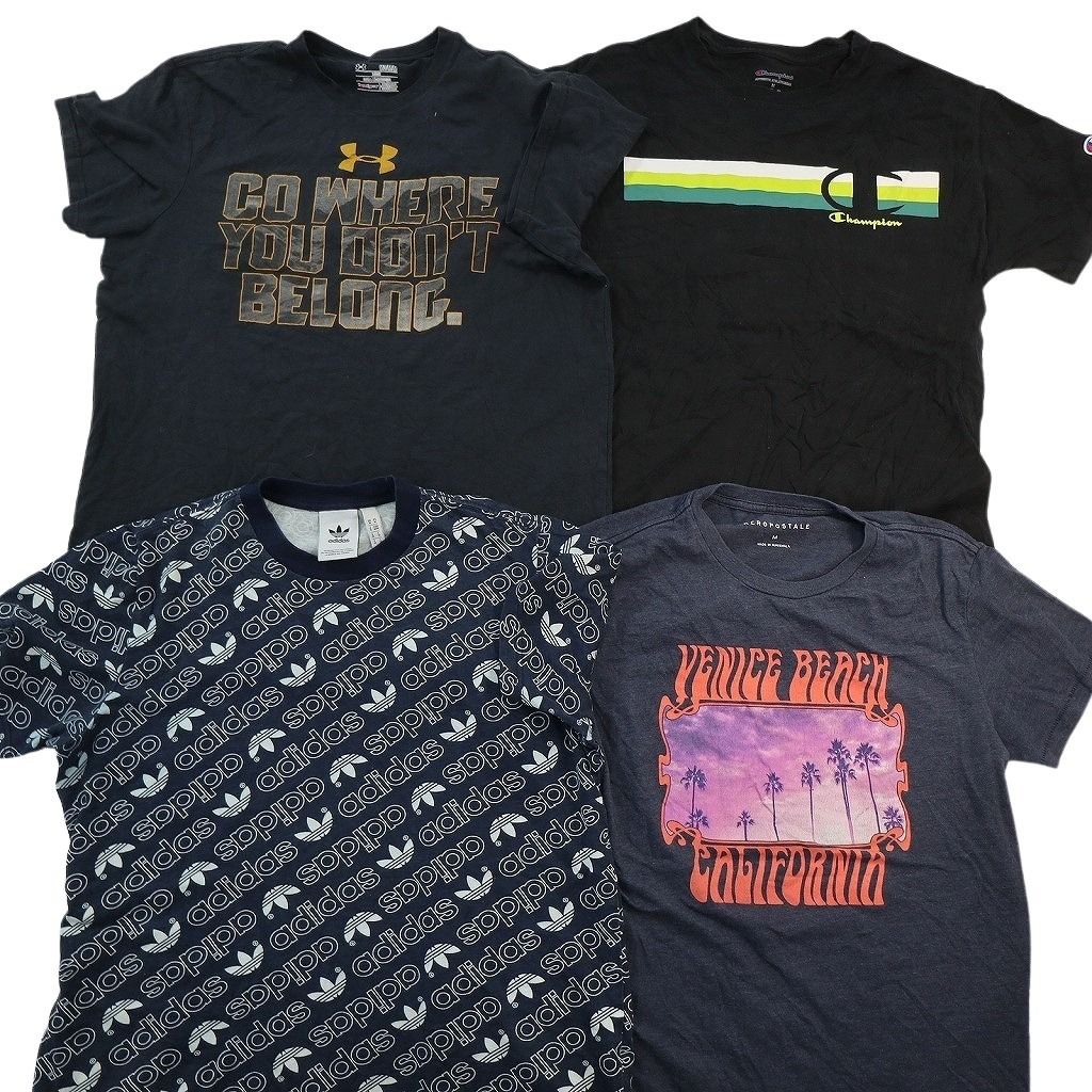 古着卸 まとめ売り ブランドMIX Tシャツ 16枚セット ( メンズ M/L ) スラッシャー ジョーダン ナイキ チャンピオン 中古 古着 NE8089