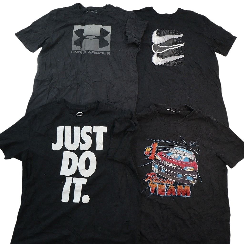 古着卸 まとめ売り ブランドMIX Tシャツ 16枚セット ( メンズ M/L ) スラッシャー ジョーダン ナイキ チャンピオン 中古 古着 NE8089