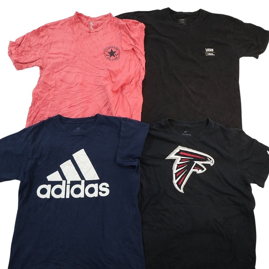古着卸 まとめ売り ブランドMIX Tシャツ 16枚セット ( メンズ S/M ) カーハート スラッシャー ナイキ アディダス 中古 古着 NE8090