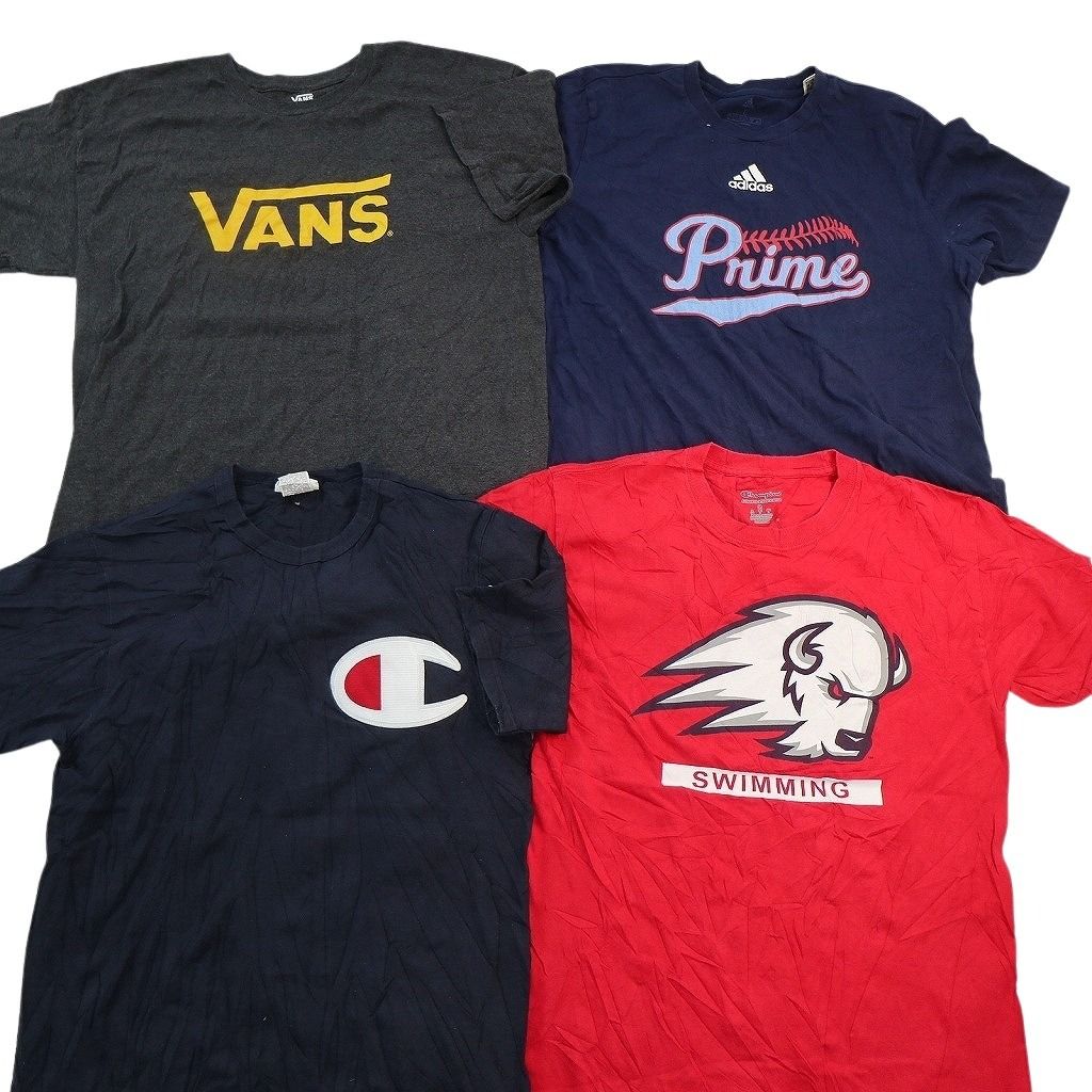 古着卸 まとめ売り ブランドMIX Tシャツ 16枚セット ( メンズ M/L ) ノースフェイス カーハート ディッキーズ オークリー 中古 古着 NE8091