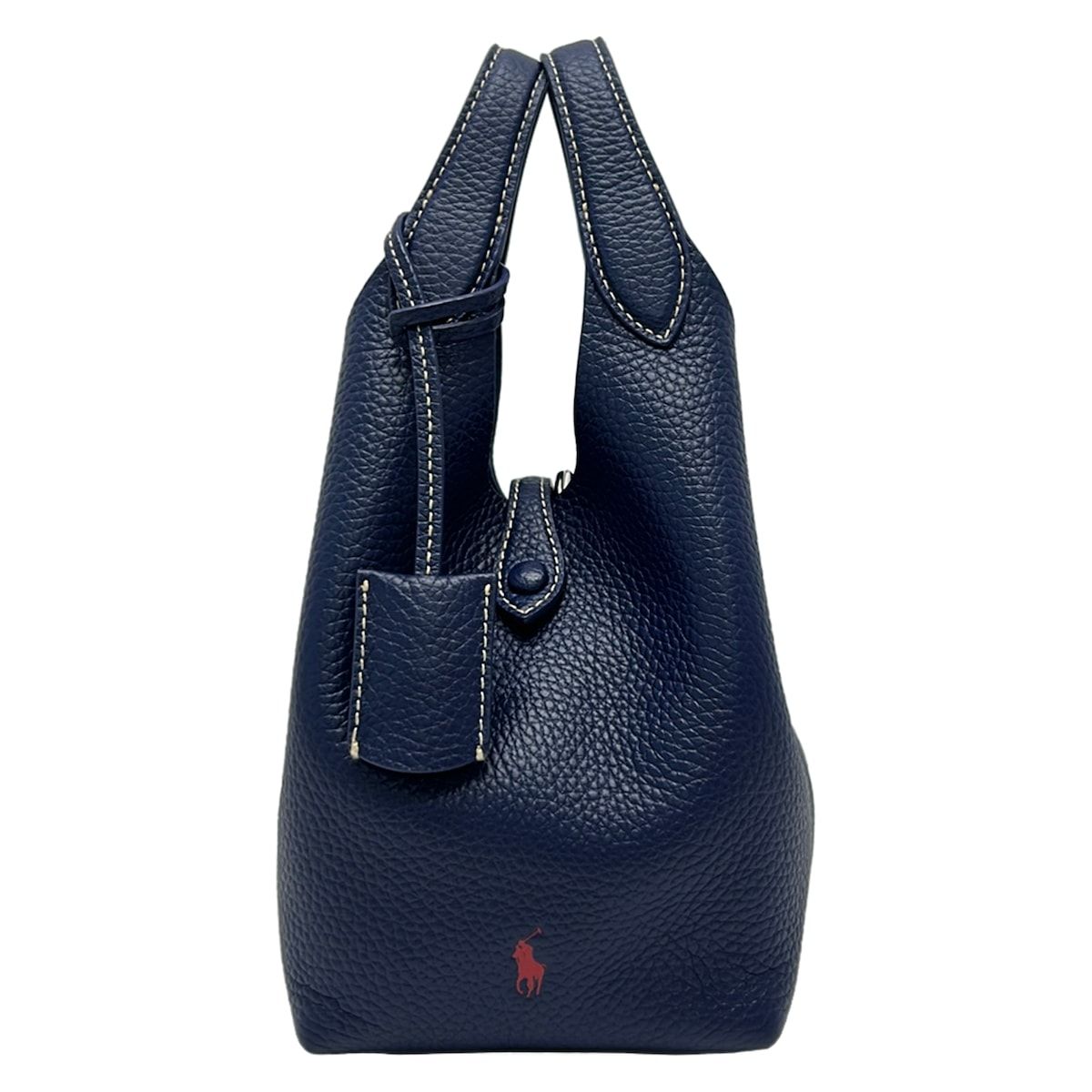 POLObyRalphLauren(ポロラルフローレン) トートバッグ プレイ スモール 428944657009 ジェリーフィッシュ(ブルー) レザー