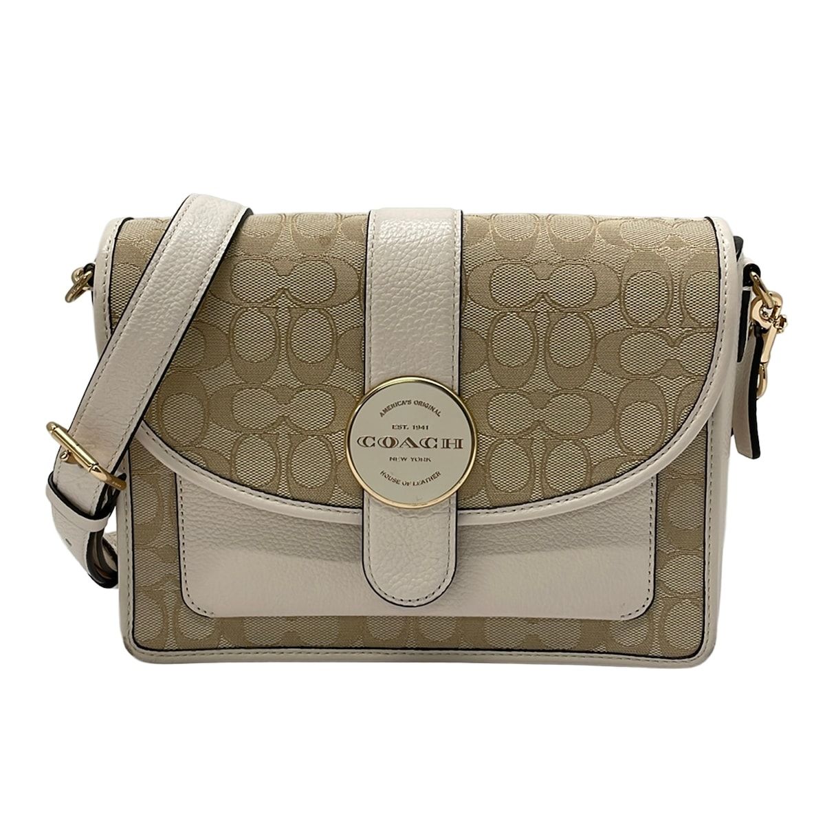 COACH(コーチ) ショルダーバッグ ロニー クロスボディ シグネチャー 