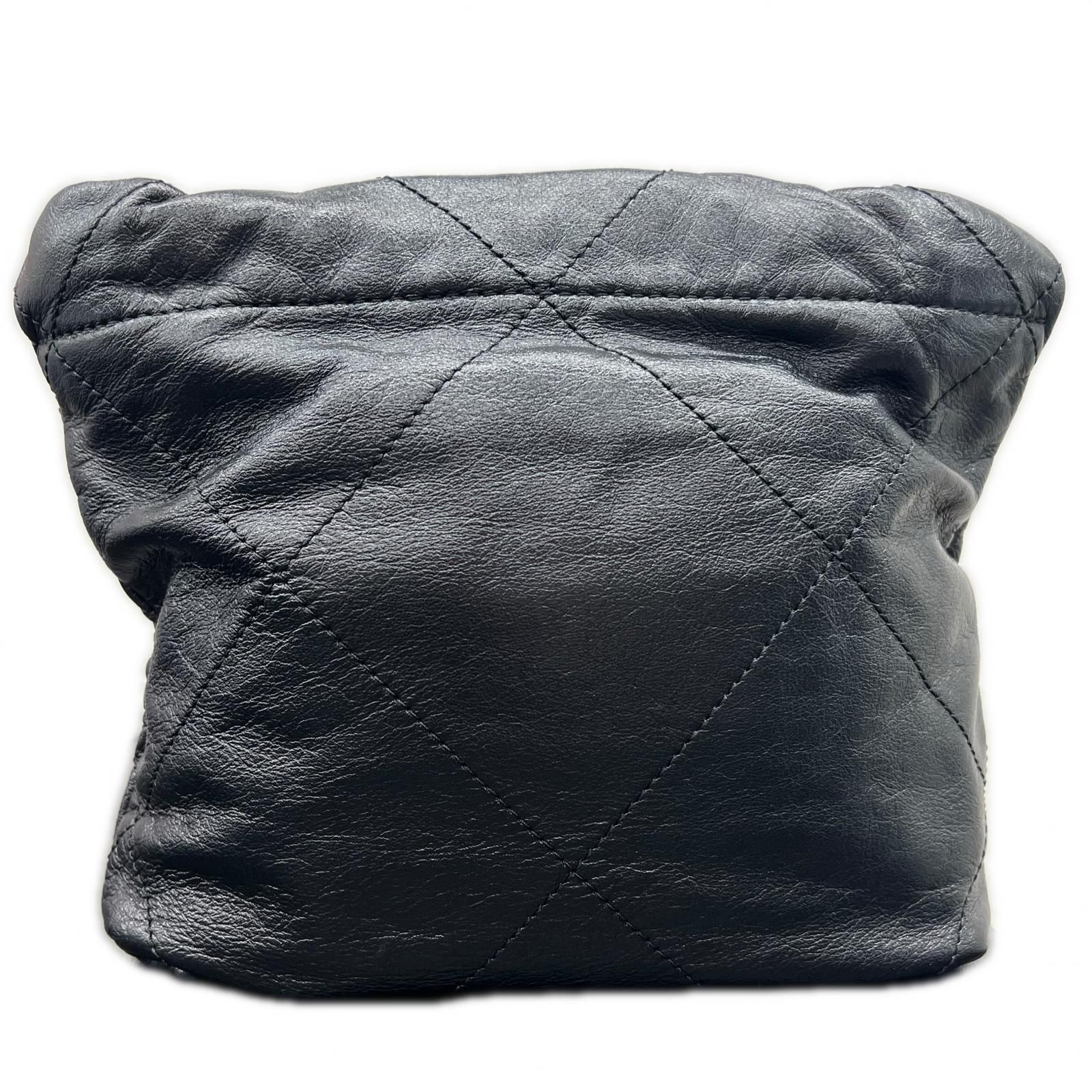 CHANEL 極美品 シャネル22 2way ミニハンドバッグ チェーンショルダー 