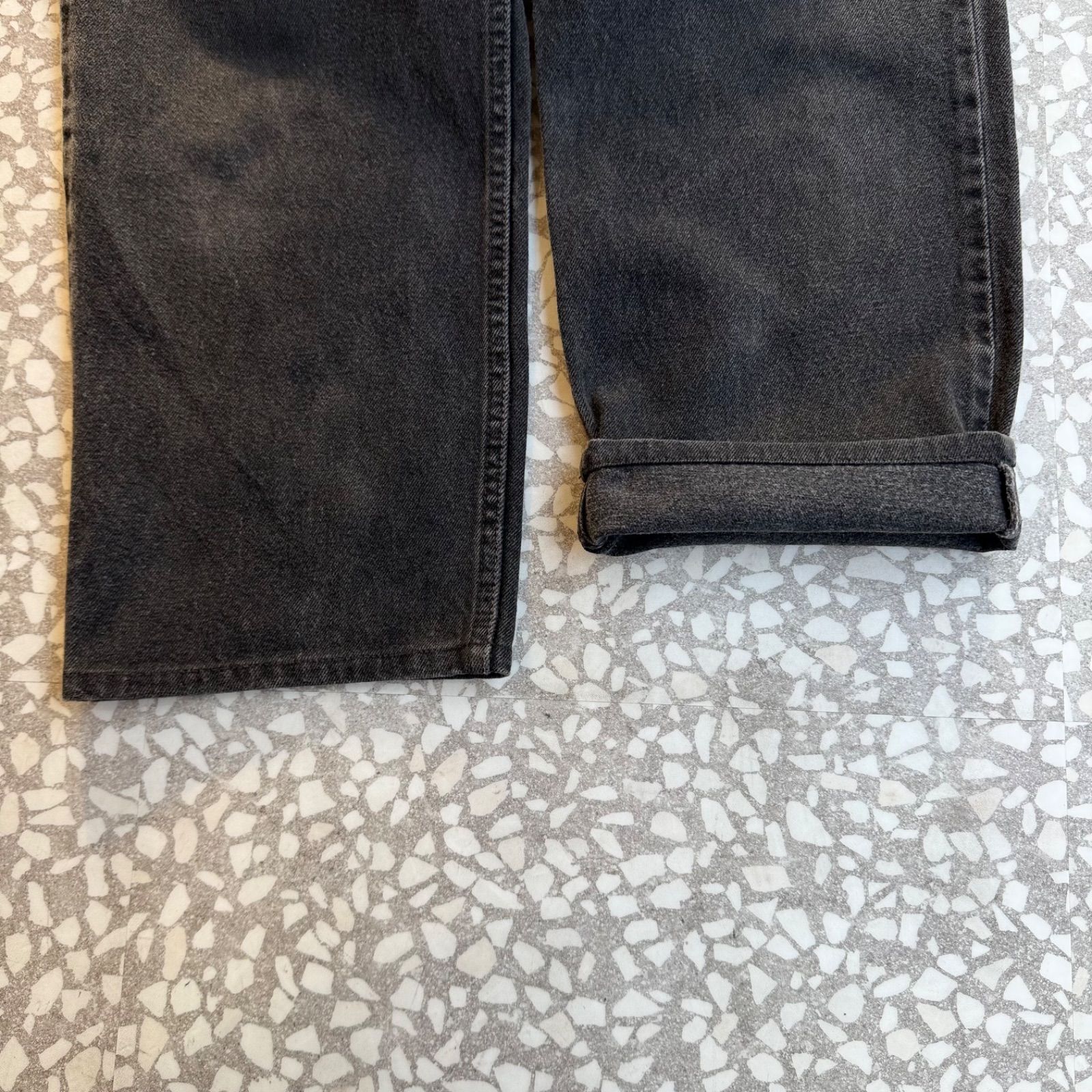 Levi's / 550 00's Relaxed Fit black denim size 34×32 リーバイス