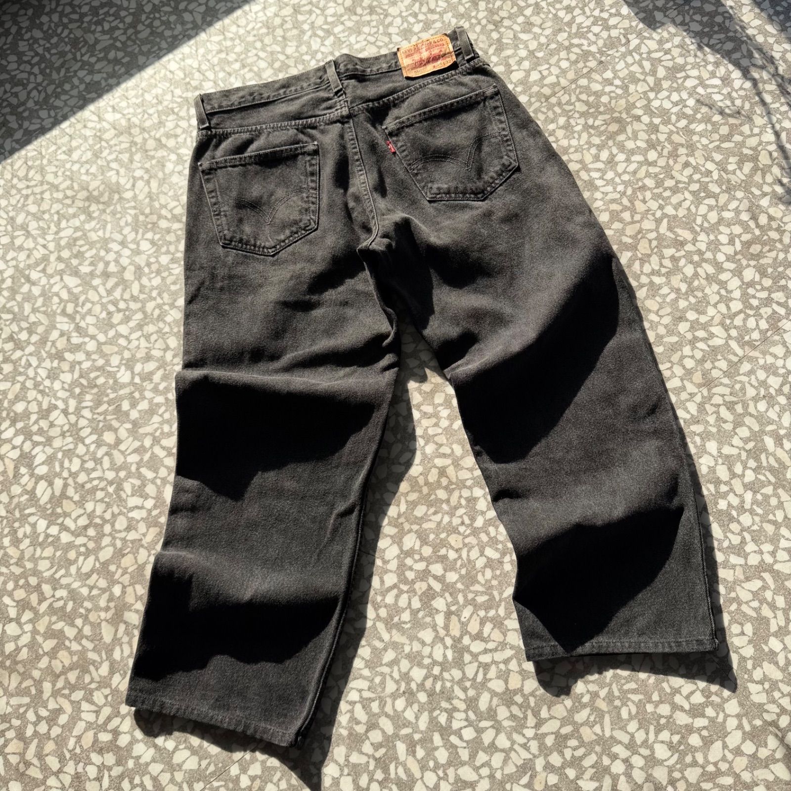 Levi's / 550 00's Relaxed Fit black denim size 34×32 リーバイス