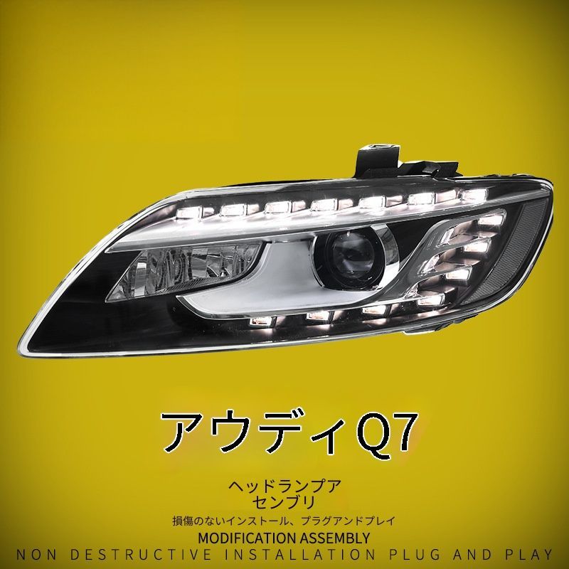 送料無料 アウディ 2006-2009年式 対応 LEDヘッドライトユニット