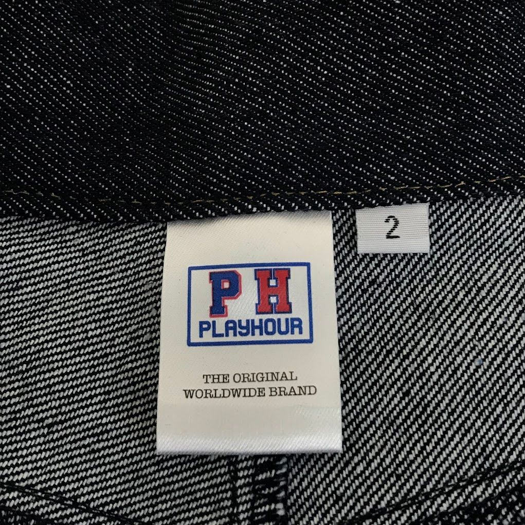 倉吉店】PLAYHOUR｜プレイアワー デニムバギーパンツ デニムパンツ