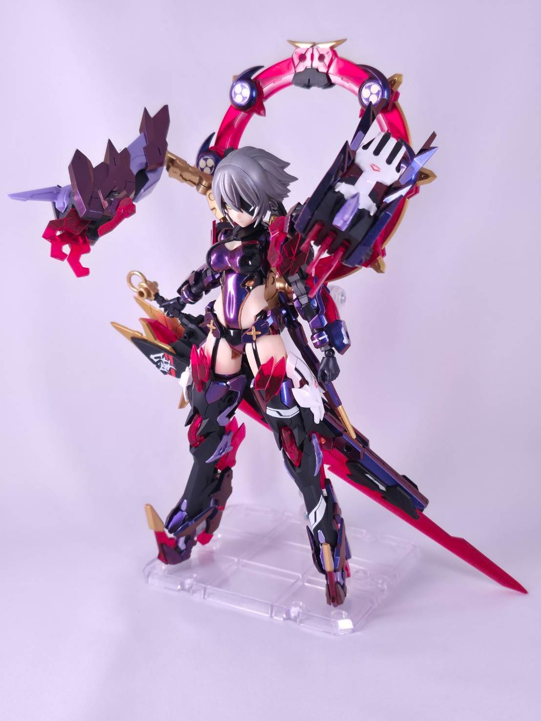メガミデバイス 皇巫 スサノヲ【塗装済み完成品】 メガミデバイス 皇巫 スサノヲ 塗装完成品 MEGAMI DEVICE AUV SUSANOWO