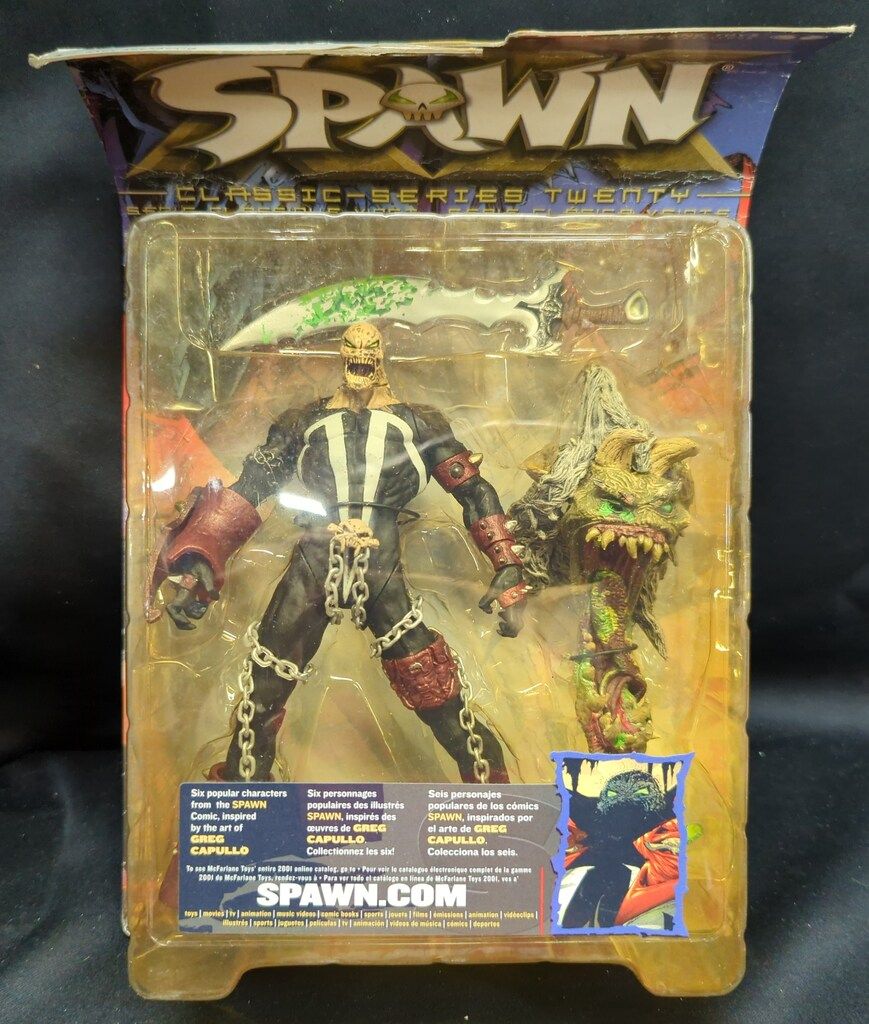 McFARLANE TOYS SERIES 20 / CLASSIC SPAWN VI (頭部 / 素顔) 6インチ